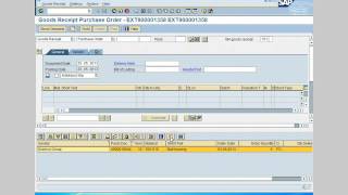 SAP MM - Materials Management Online Training - Goods Receipt