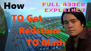 How Full Adders Work in Minecraft