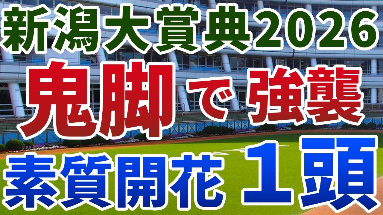 新潟大賞典2026 追い切り後【買いの1頭】公開!前走好走した馬が少ない難解な組み合わせ!ここで狙っておきたい新潟向きの素質馬は?