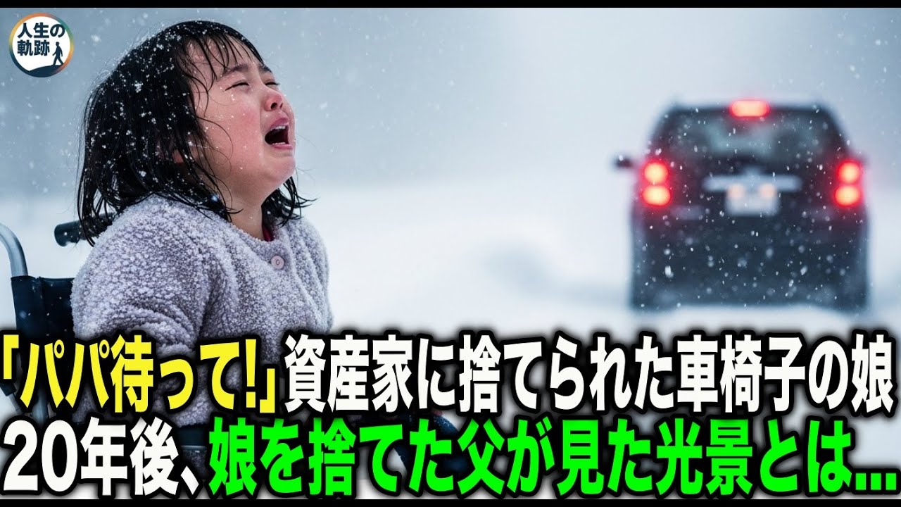 億万長者に捨てられた車椅子の娘...20年後､娘を捨てた父が見た光景に崩れ落ちた...