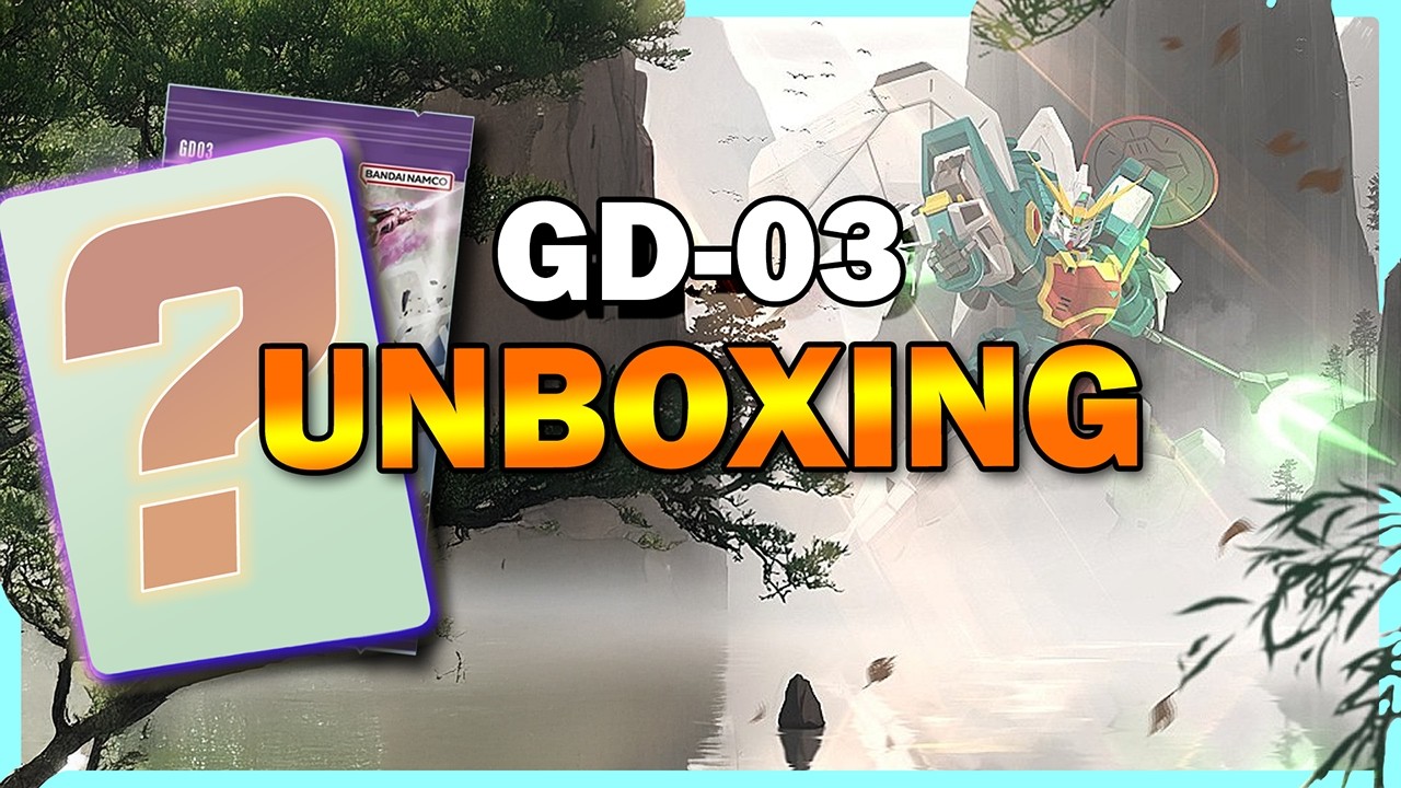 GD03 - STEEL REQUIEM UNBOXING 4 | Gundam Card Game TCG - YouTube