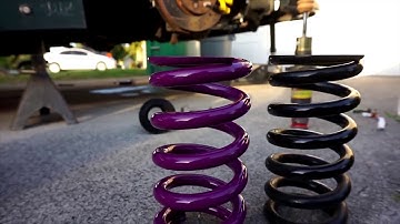 Function and Form Suspension | Zosh installs FPS Springs