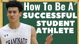 What It Takes To Be A Successful Student Athlete