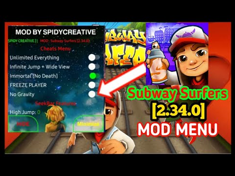 Subway Surfers 2.34.0, MOD MENU