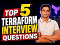 Terraform Interview Questions | 5 Concepts That Change Everything 🔥