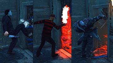 Dead By Daylight All Killers Breakable Wall Animations