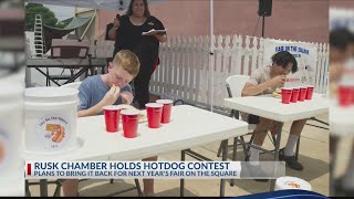 PHOTOS: Local child wins inaugural Hot Dog Eating contest at East Texas fair