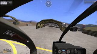 Arma 3 Helli with joystick !!! OBS 18K encoding !! TEST !!