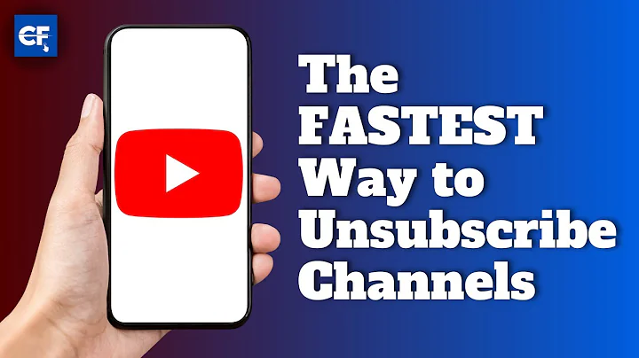 The FASTEST Way to Unsubscribe Channels On YouTube