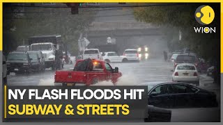 New York floods: Governor warns of life-threatening storm, flood hits subways and street | WION