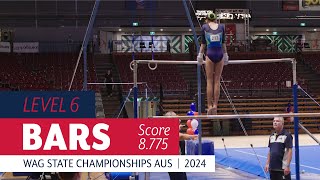 Level 6 - Bars - Gymnastics State Championships 2024 AUS