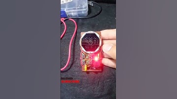 Simple Clock with alarm project #electronic #diyprojects #transistor #circuit #led