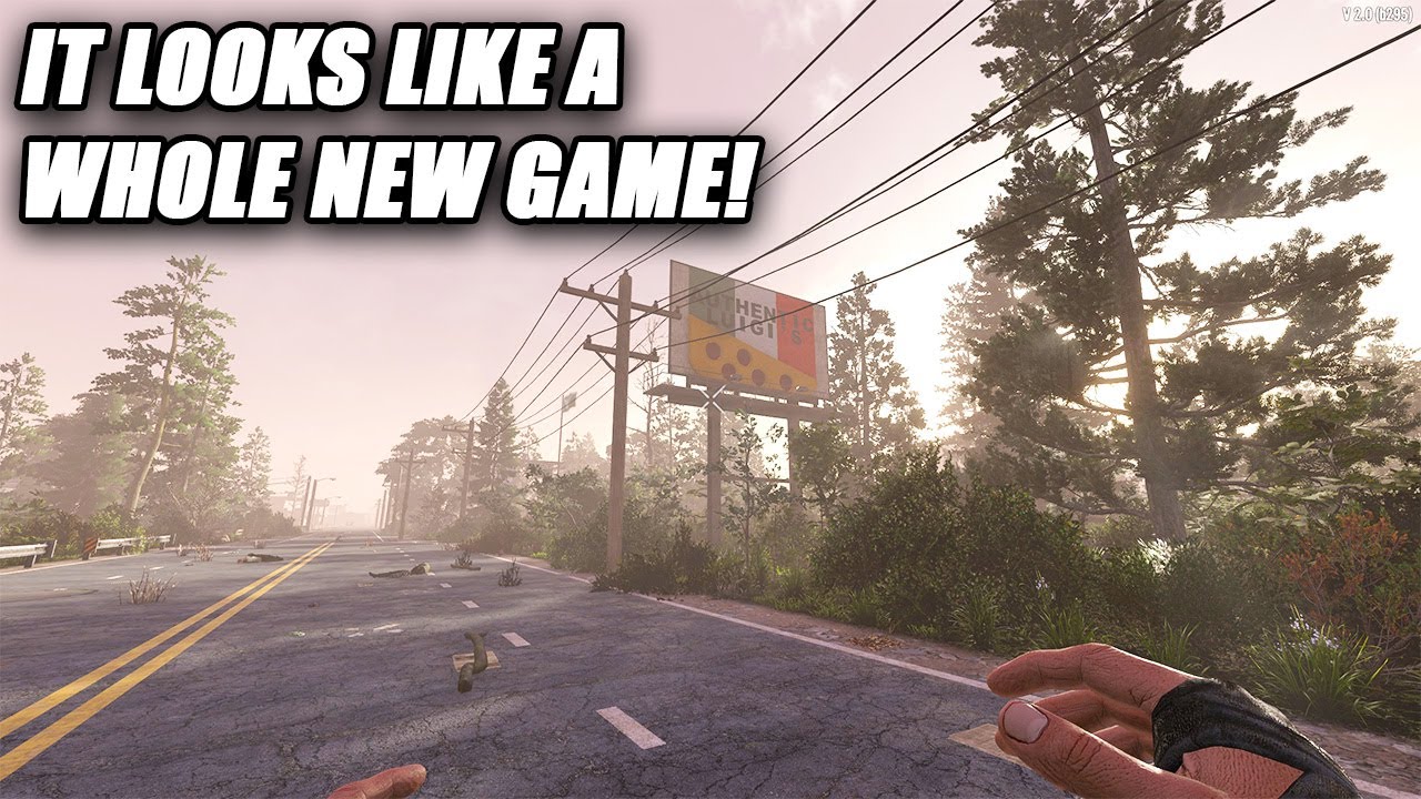 I MODDED 7 DAYS TO DIE TO LOOK LIKE A WHOLE NEW GAME! | Lets Play 7 Days to Die V2 | #1