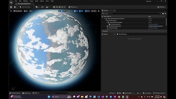 UE 5.4 - Procedural Planetary Cloud and Atmosphere Tutorial
