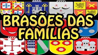180 coats of arms from different families