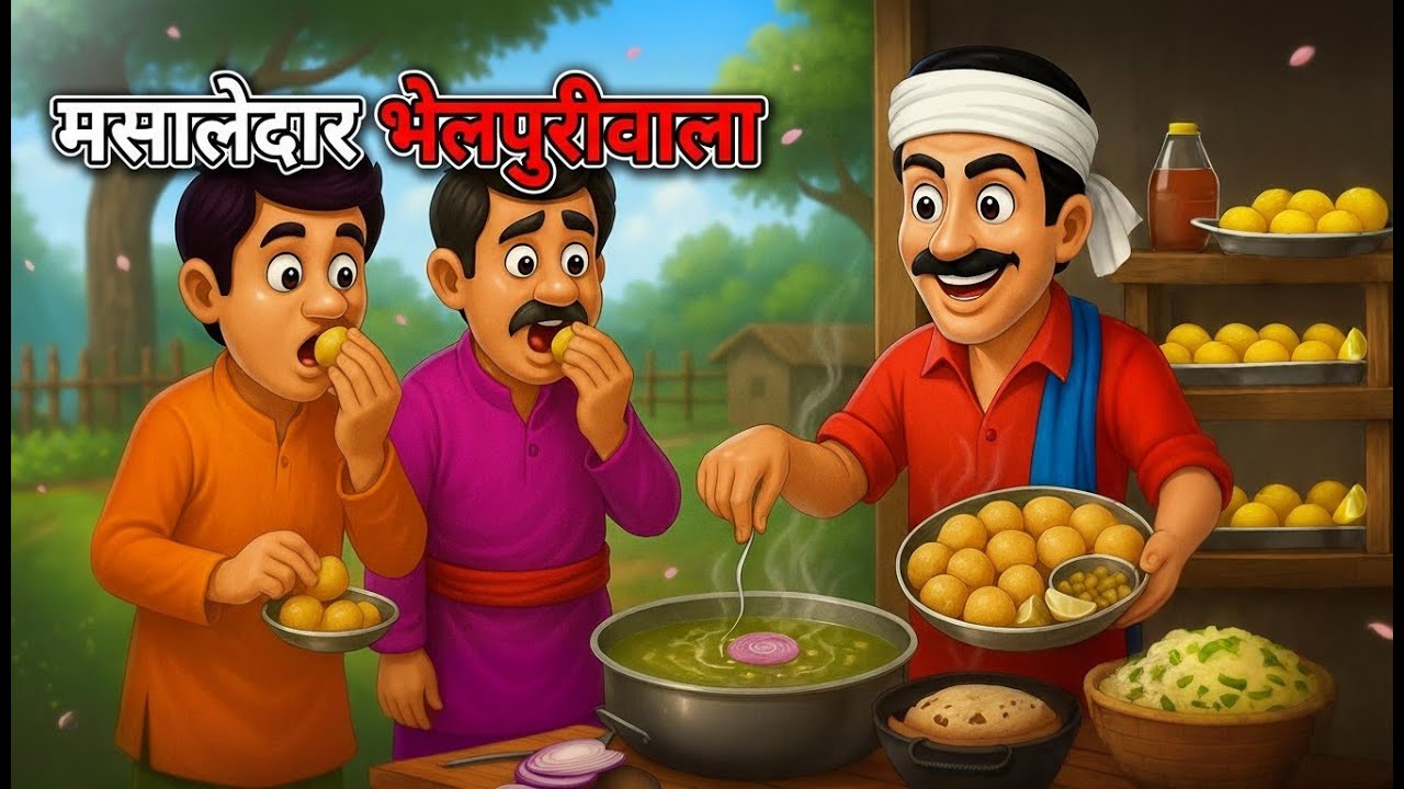 मसालेदार भेलपुरीवाला | Masaledar Bhelpuriwala | Hindi Kahani | Majedar Kahaniya