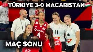 🇹🇷Türkiye 3-0 Macaristan🇭🇺 Maç Sonu | 24.08.2026 #melissavargas #volleyball #fileninsultanları