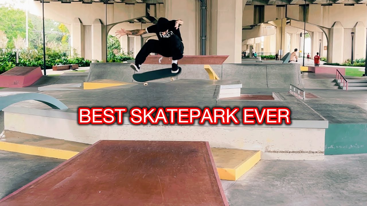 Vlog # 7 - Best skatepark in Florida?! 