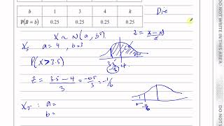 WST01/01 (IAL) Edexcel S1 Jun/Oct 2020 Q6 Discrete Random Variables