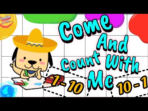 Learn to Count 1 to 10 | Forward & Backward Numbers with Spelling | Fun for Toddlers