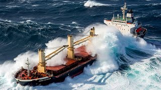 65 BIGGEST SHIPS vs MONSTER STORMS 🌊 |  Real Sea Disasters | ALWAYS INTENSE – Caught on Camera!