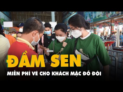 Video Đầm Sen miễn phí vé cho khách mặc đồ đôi dịp lễ Tình... - youtube