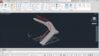 Thực Hành Autocad 3D - Vẽ Cầu Thang 3D Trong Autocad