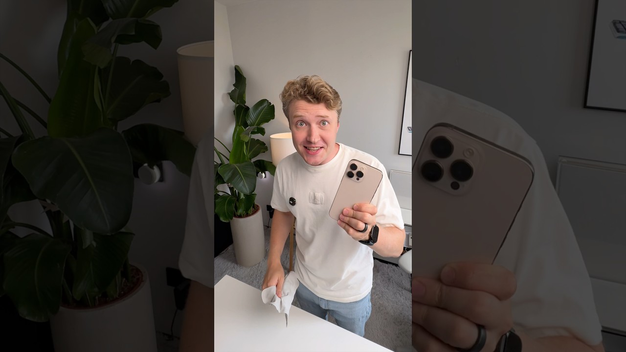 Год с айфон 16 Pro Max без чехла и стекла