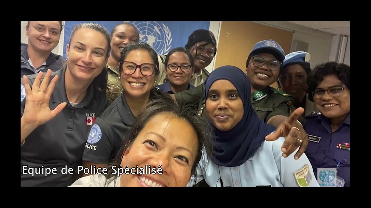 MONUSCO UNPOL : Diversité en uniformes 