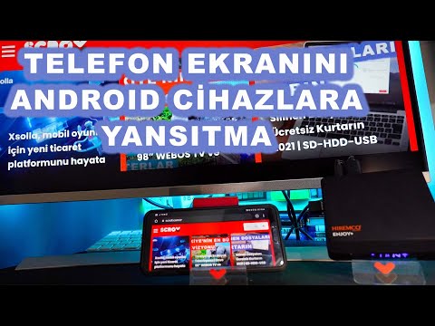 Tüm Android Cihazlardan ChromeCast/Tam Ekran Yansıtma