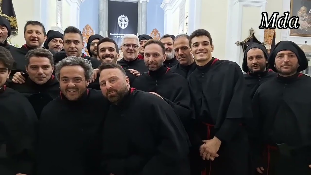 Cristo Morto 2024 - Sant'Agnello  -preparativi per uscita processione  - 29/03/2024