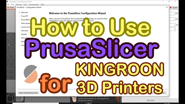PrusaSlicer Tutorial for KINGROON KP3S and KP5 3D Printers Part 1