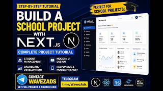 🎓 Build a Complete School Project with Next.js | Student Management System Tutorial