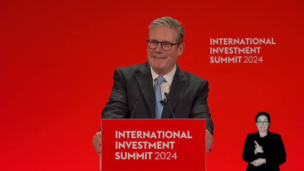 PM Keir Starmer’s speech at the International Investment Summit