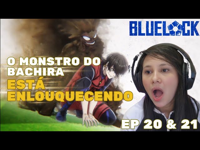 BLUE LOCK EPISÓDIO 20 & 21 DUBLADO PT - BR [REACT] COM HANNAH 