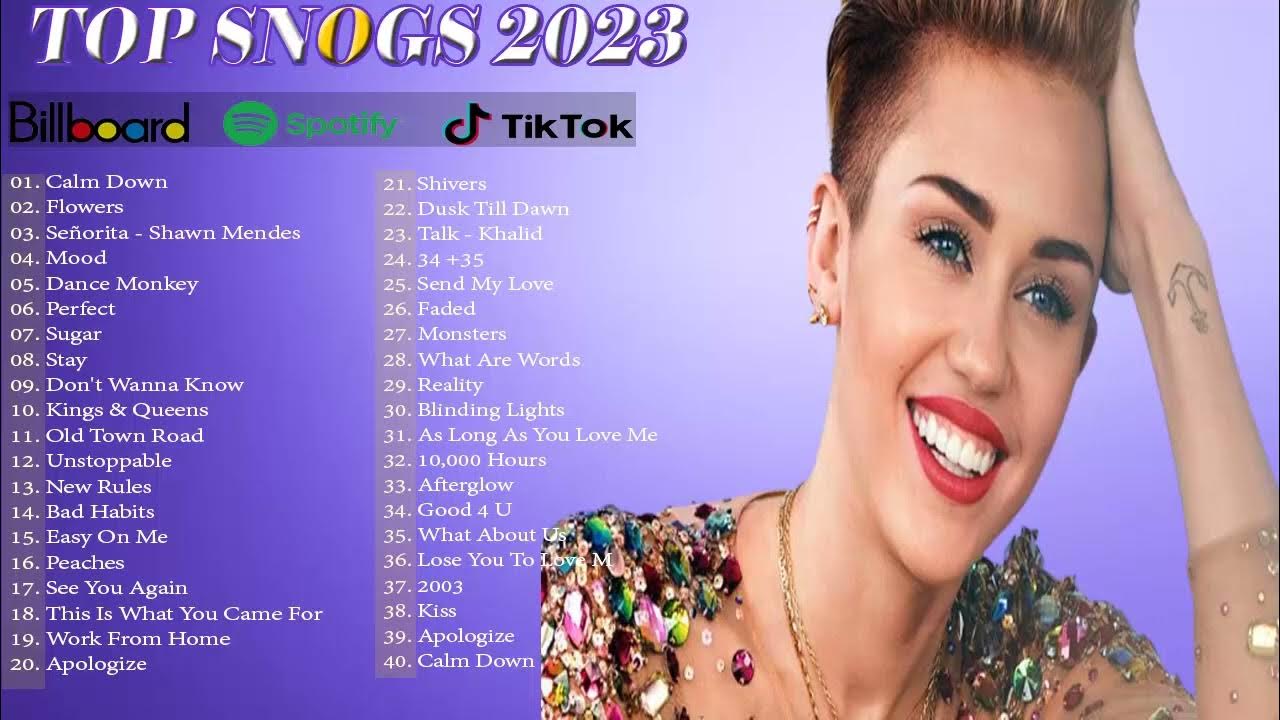 Новые современные песни 2023 года. Billboard hot 100 Songs (year-end Charts).