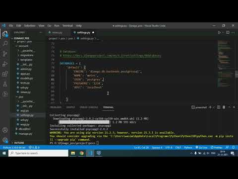 Python Django Tutorial