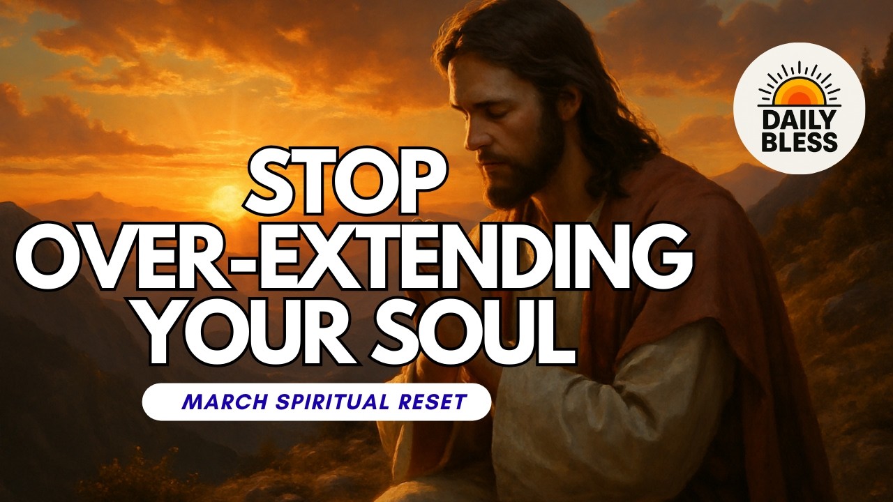 🛑 STOP. You’re over-extending your soul. (March 4 Reset) ⚓🌿