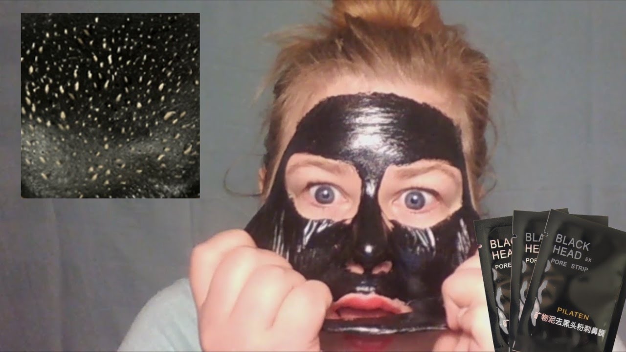Painful charcoal face mask