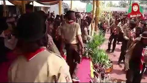 Seru..!!! Joget "Entah Apa Yang Merasukimu" versi Anak Pramuka