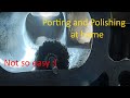 How to Port and Polish a Cylidner Head at Home DIY (4G63t)