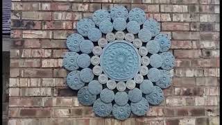 Regal Art & Gift Unique Round Metal Wall Art, Abstract Modern 3D Decorative Wall Sculpture Review