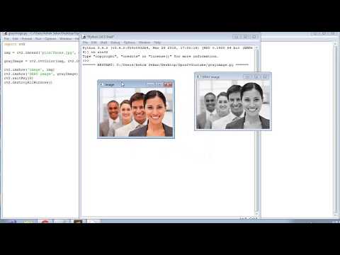 Computer Vision (OpenCV)  - Image Gray Scaling