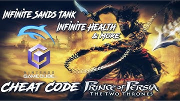 Prince Of Persia The Two Thrones (USA) Cheat Codes | How To Use Cheat Codes In Dolphin Emulator