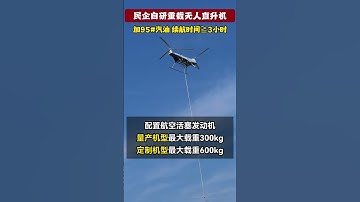 Unmanned helicopters solve transportation problems in mountainous areas#uav #transport #rescue #war