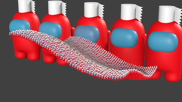 Among Us Drip Song Blender Music Visualizer