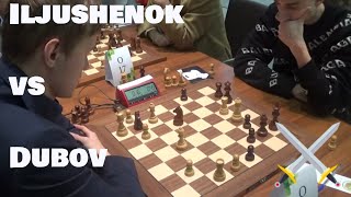 Iljushenok - Dubov | From Winning to loosing | Modern defense