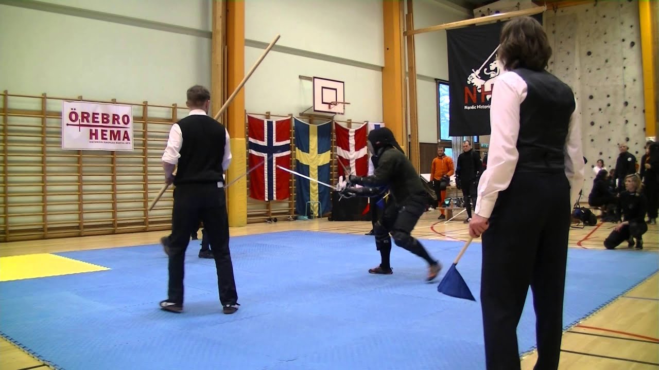 Örebro 2015 rapier & dagger pool 2 - Rob Runacres (R) vs Axel Pettersson (B)