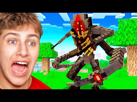 I added a PARASITE MOD to TROLL My Friends in Minecraft!