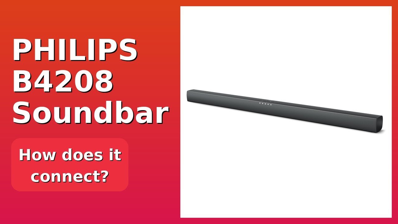 REVIEW (2026): PHILIPS B4208 Soundbar. Features.